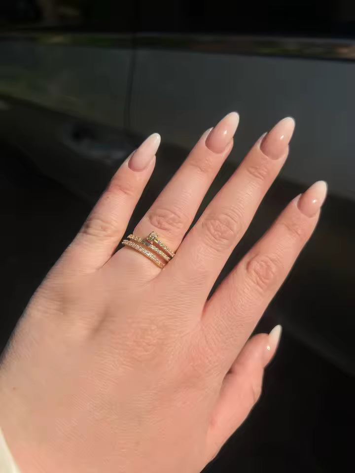 Gold-color Ring Ladies