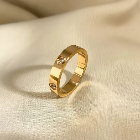 Trendy Stainless Steel Rose Gold Color